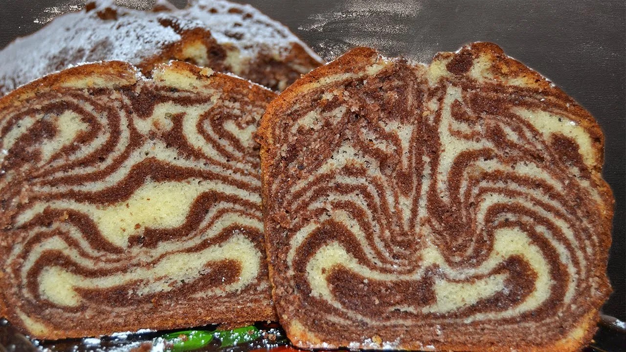 МРАМОРЕН ДОМАШЕН КЕКС - ОЩЕ ЕДНА КЛАСИЧЕСКА, КРАСИВА И ВКУСНА РЕЦЕПТА!