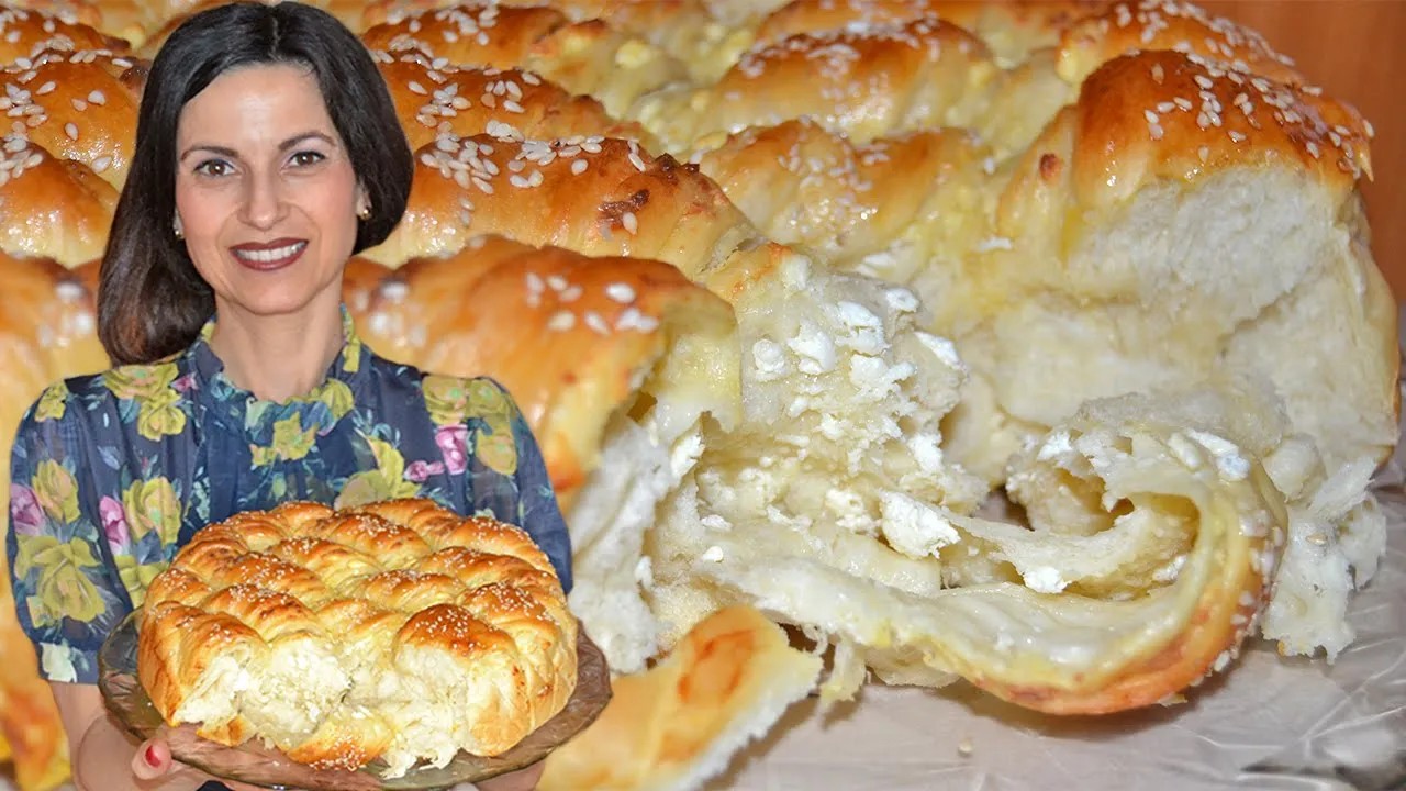 Усукан тутманик със сирене - подробна рецепта! Вкусен, пухкав и на конци, перфектната закуска!